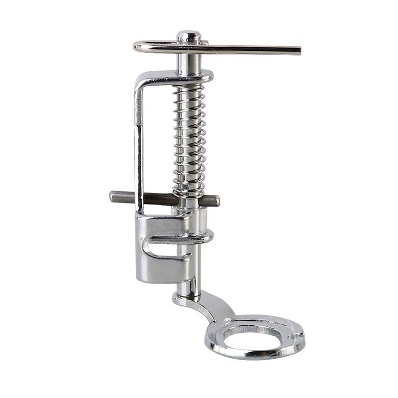 Stormshopping Large Metal Free Motion Quilting Darning Sewing Machine Presser Foot - Fits All Low Shank Singer, Brother, Babylock, Euro-Pro, Janome, Kenmore, White, Juki, New Home, Simplicity, Elna and More - Image 1